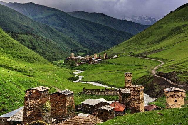 Ushguli Hotel Riho Buitenkant foto
