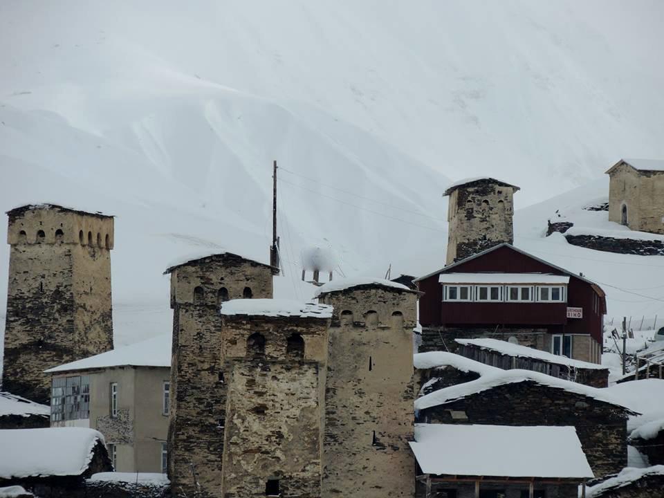 Ushguli Hotel Riho Buitenkant foto